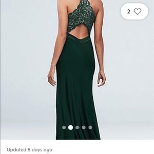 Morgan and Co. size 3 formal gown. Breastfeeding friendly!
